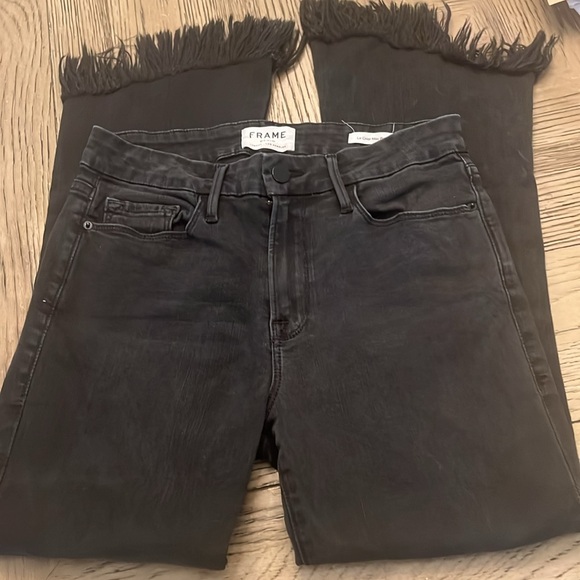 Frame Le Crop Mini Boot jeans Size 28 - Picture 2 of 5